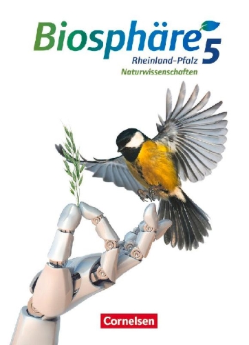 Buchcover und Innenansicht für das Buch: Biosphäre Sekundarstufe I 5. Schuljahr. Gymnasium Rheinland-Pfalz - Schülerbuch