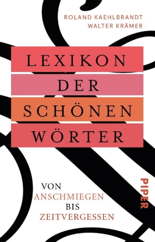 Buchcover und Innenansicht für das Buch: Lexikon der schönen Wörter