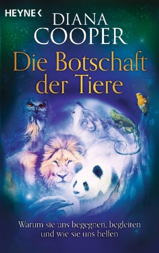 Buchcover und Innenansicht für das Buch: Die Botschaft der Tiere