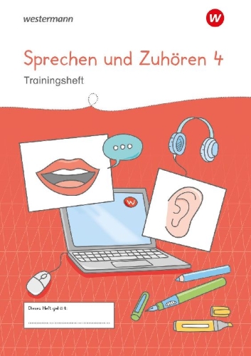 Buchcover und Innenansicht für das Buch: Westermann Unterrichtsmaterialien Grundschule. Sprechen und Zuhören Heft 4