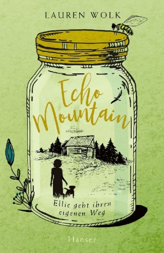 Buchcover und Innenansicht für das Buch: Echo Mountain
