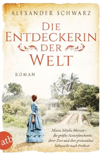 Buchcover und Innenansicht für das Buch: Die Entdeckerin der Welt