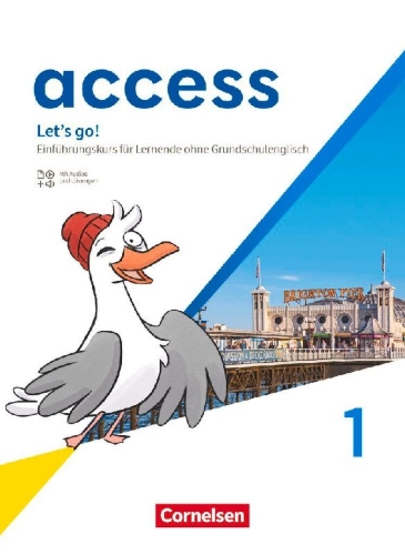 Buchcover und Innenansicht für das Buch: Access Band 1: 5. Schuljahr - Let's go! - 10 Hefte im Paket - Mit Lösungen