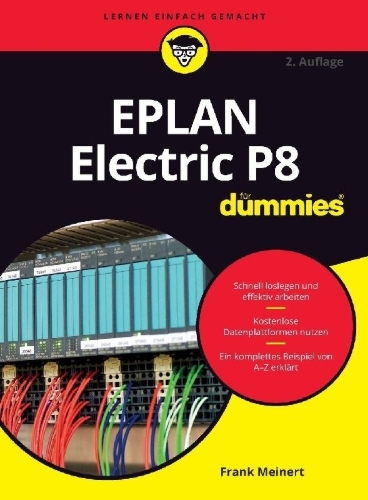 Buchcover und Innenansicht für das Buch: EPLAN Electric P8 für Dummies