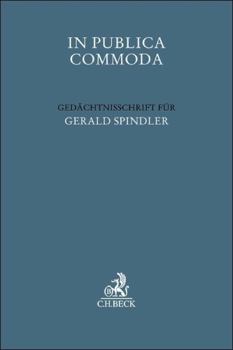 Buchcover und Innenansicht für das Buch: In Publica Commoda