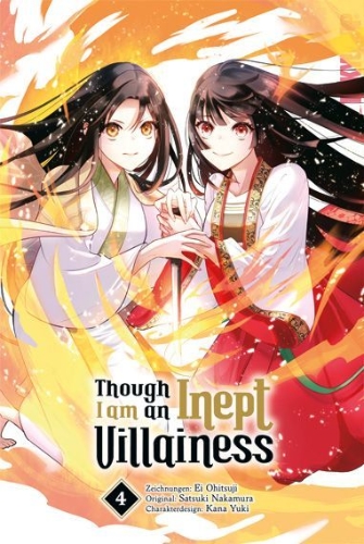 Buchcover und Innenansicht für das Buch: Though I am an Inept Villainess 04