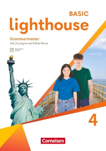 Buchcover und Innenansicht für das Buch: Lighthouse Band 4: 8. Schuljahr - Basic Edition - Grammarmaster