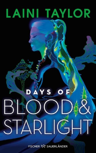 Buchcover und Innenansicht für das Buch: Days of Blood and Starlight
