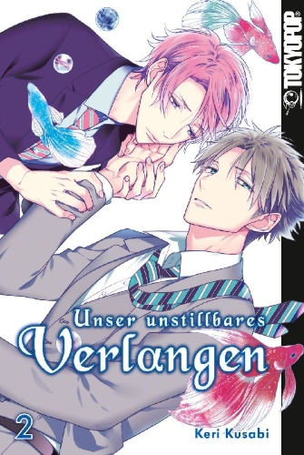 Buchcover und Innenansicht für das Buch: Unser unstillbares Verlangen 02