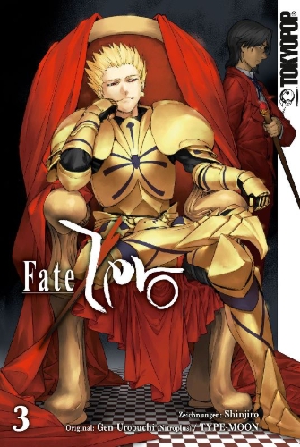 Buchcover und Innenansicht für das Buch: Fate/Zero 03