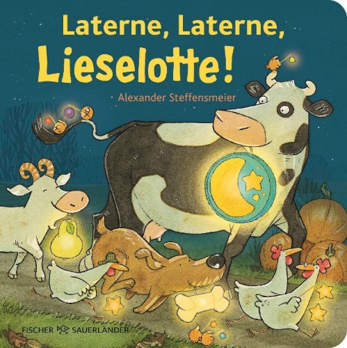 Buchcover und Innenansicht für das Buch: Laterne, Laterne, Lieselotte!