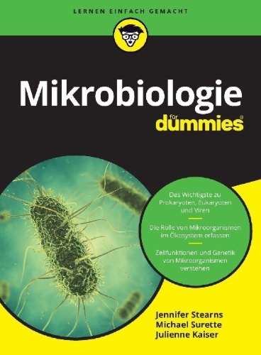Buchcover und Innenansicht für das Buch: Mikrobiologie für Dummies