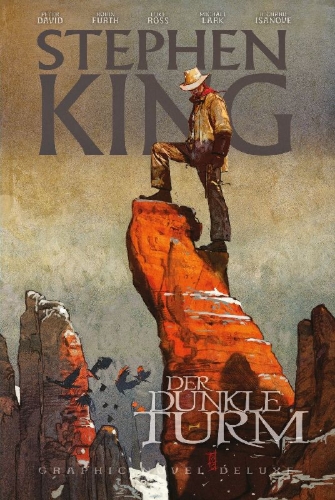 Buchcover und Innenansicht für das Buch: The Dark Tower - The Gunslinger: The Station; The Dark Tower - The Gunslinger: The Man in Black; The Dark Tower - The Gunslinger: Last Shots