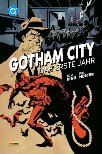 Buchcover und Innenansicht für das Buch: Gotham City: Year One