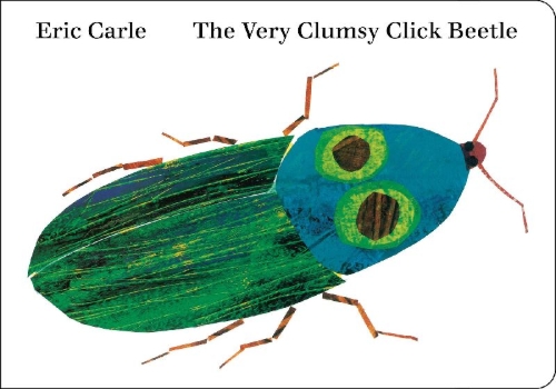 Buchcover und Innenansicht für das Buch: The Very Clumsy Click Beetle