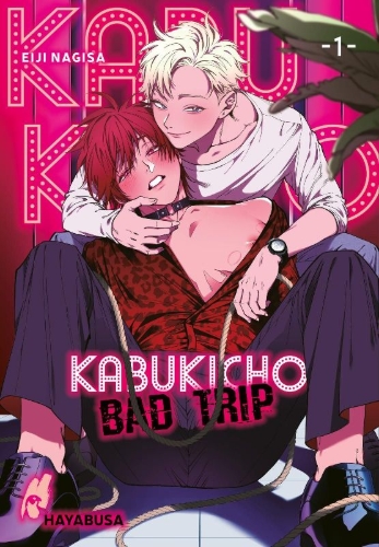 Buchcover und Innenansicht für das Buch: KABUKICHO BAD TRIP
