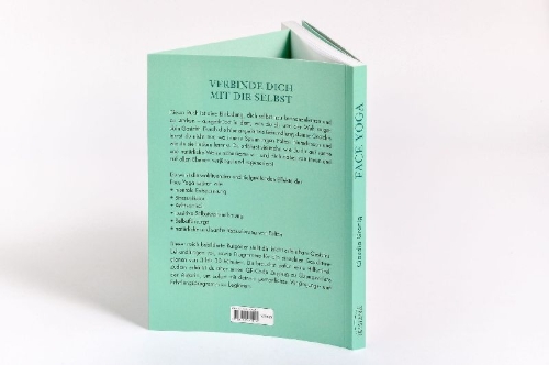 Buchcover und Innenansicht für das Buch: Face Yoga - Sanfte Übungen mit großer Wirkung