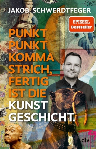 Buchcover und Innenansicht für das Buch: Punkt Punkt Komma Strich, fertig ist die Kunstgeschicht'