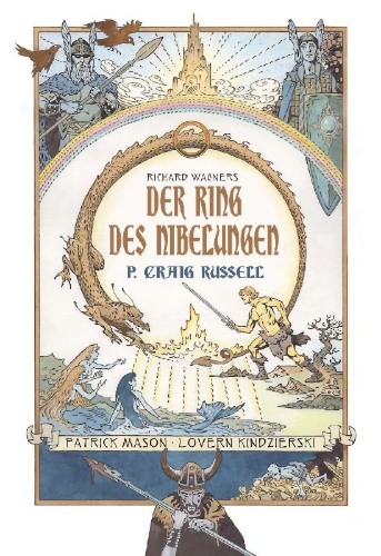 Buchcover und Innenansicht für das Buch: The Ring of the Nibelungen
