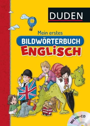 Buchcover und Innenansicht für das Buch: Mein erstes Bildwörterbuch Englisch