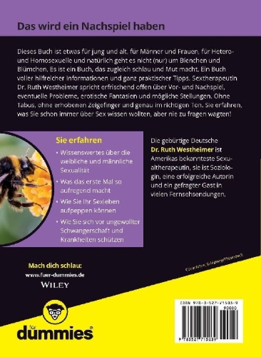 Buchcover und Innenansicht für das Buch: Sex für Dummies