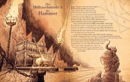 Buchcover und Innenansicht für das Buch: Diablo: Book of Lorath
