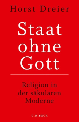 Buchcover und Innenansicht für das Buch: Staat ohne Gott