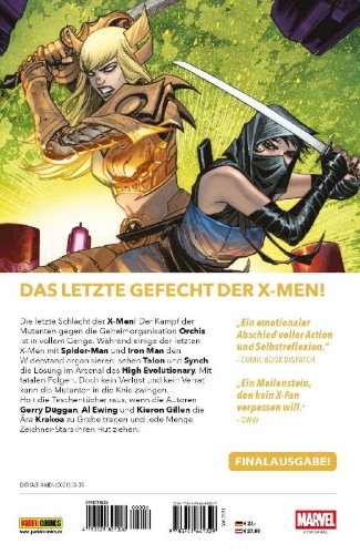 Buchcover und Innenansicht für das Buch: X-Men (2021) 30-35