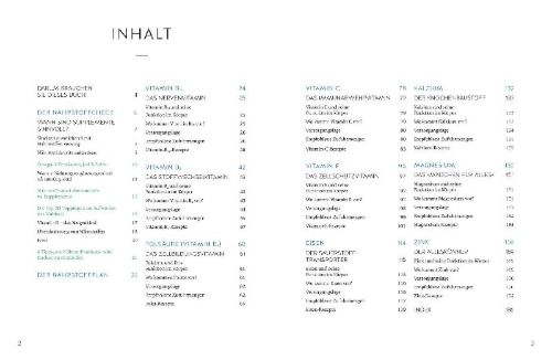 Buchcover und Innenansicht für das Buch: Der Nährstoff-Plan - Das Kochbuch