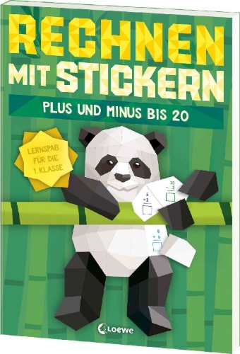 Buchcover und Innenansicht für das Buch: Learn By Stickers