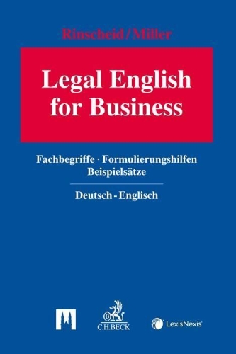 Buchcover und Innenansicht für das Buch: Legal English for Business