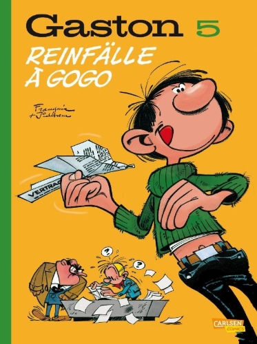 Buchcover und Innenansicht für das Buch: Gaston Neuedition 5: Reinfälle à gogo