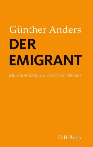 Buchcover und Innenansicht für das Buch: Der Emigrant