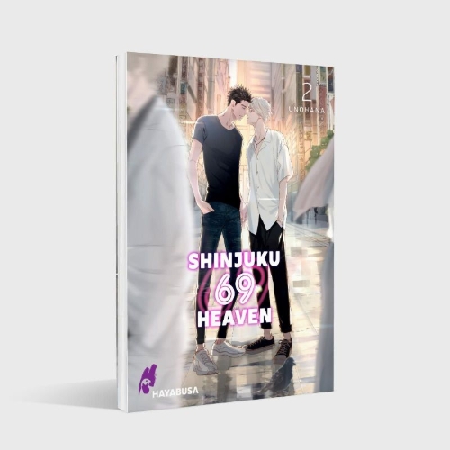 Buchcover und Innenansicht für das Buch: Shinjuku 69 Heaven