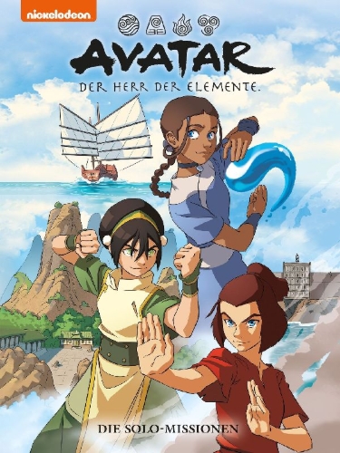 Buchcover und Innenansicht für das Buch: Avatar - Der Herr der Elemente: Premium 8