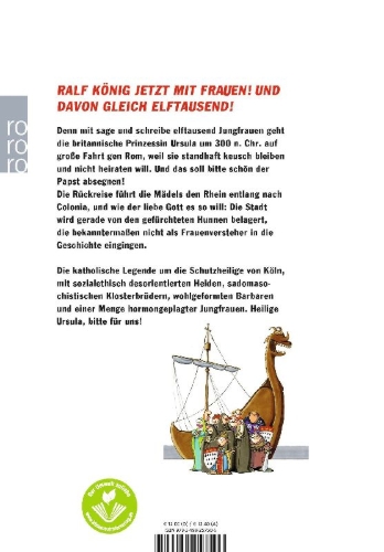 Buchcover und Innenansicht für das Buch: Elftausend Jungfrauen