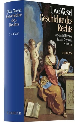 Buchcover und Innenansicht für das Buch: Geschichte des Rechts