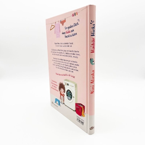 Buchcover und Innenansicht für das Buch: Haibär Hicks - Ein Kuscheltier hat Schluckauf