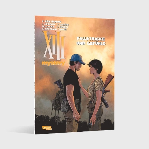 Buchcover und Innenansicht für das Buch: XIII Mystery 14 - Traquenards et Sentiments