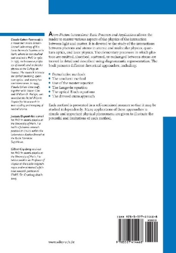 Buchcover und Innenansicht für das Buch: Atom-Photon Interactions