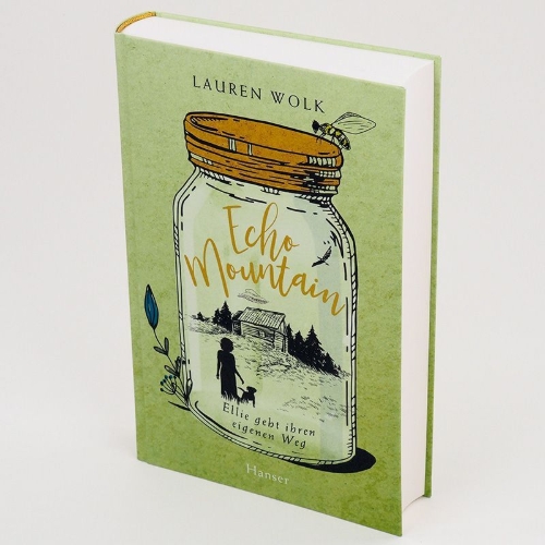 Buchcover und Innenansicht für das Buch: Echo Mountain