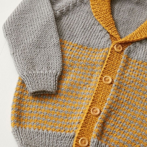 Buchcover und Innenansicht für das Buch: Stricken für Kinder