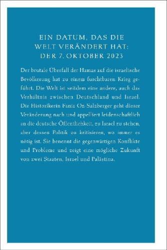 Buchcover und Innenansicht für das Buch: Israeli-German Dialogue After the 7th October 2023