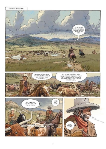 Buchcover und Innenansicht für das Buch: Gunfighter. Band 1