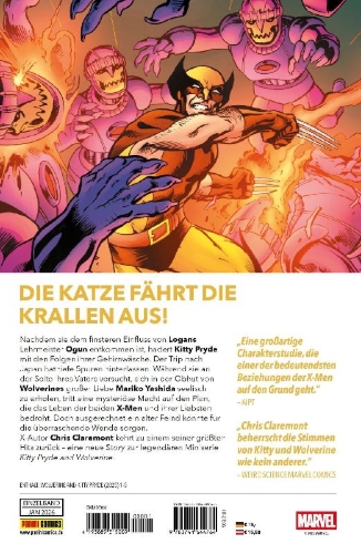 Buchcover und Innenansicht für das Buch: Wolverine and Kitty Pryde (2025) #1-#5