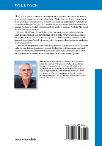 Buchcover und Innenansicht für das Buch: Analytische Chemie
