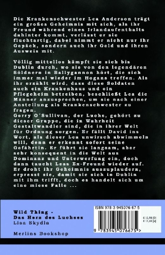Buchcover und Innenansicht für das Buch: Wild Thing - Das Herz des Luchses