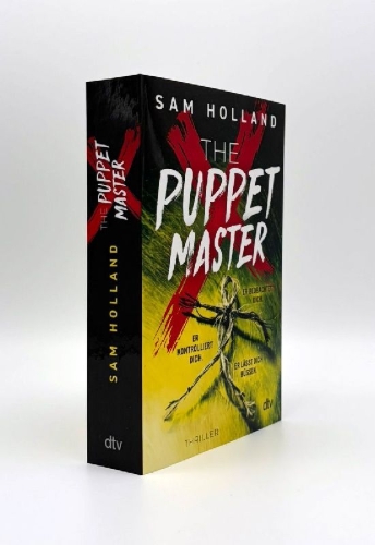 Buchcover und Innenansicht für das Buch: The Puppet Master