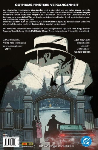 Buchcover und Innenansicht für das Buch: Gotham City: Year One