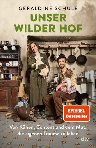 Buchcover und Innenansicht für das Buch: Unser wilder Hof